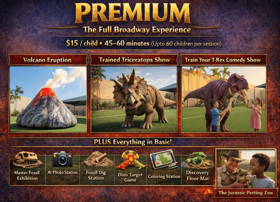 Premium Package - $15 per child