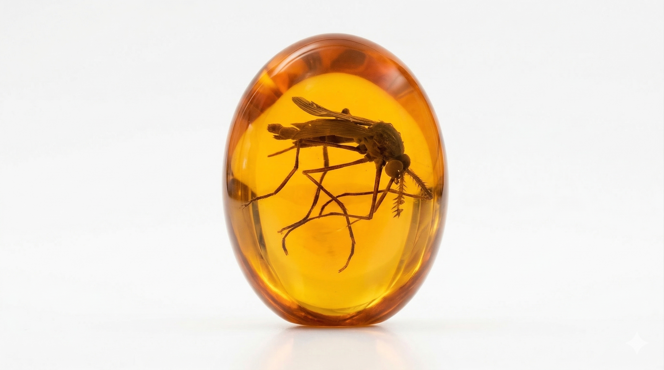 Mosquito in Amber